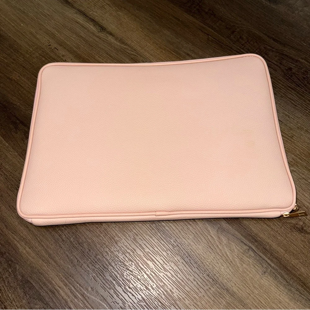 Target Pale Pink And Gold Laptop Case